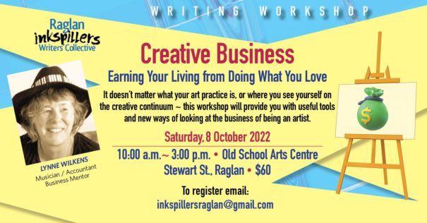 Creative Business: a workshop for creative people who want to earn their living from doing what they love