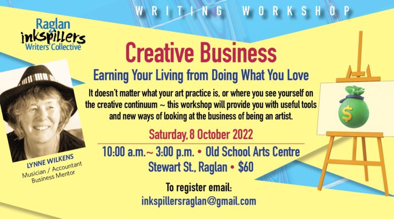 Creative Business: a workshop for creative people who want to earn their living from doing what they love